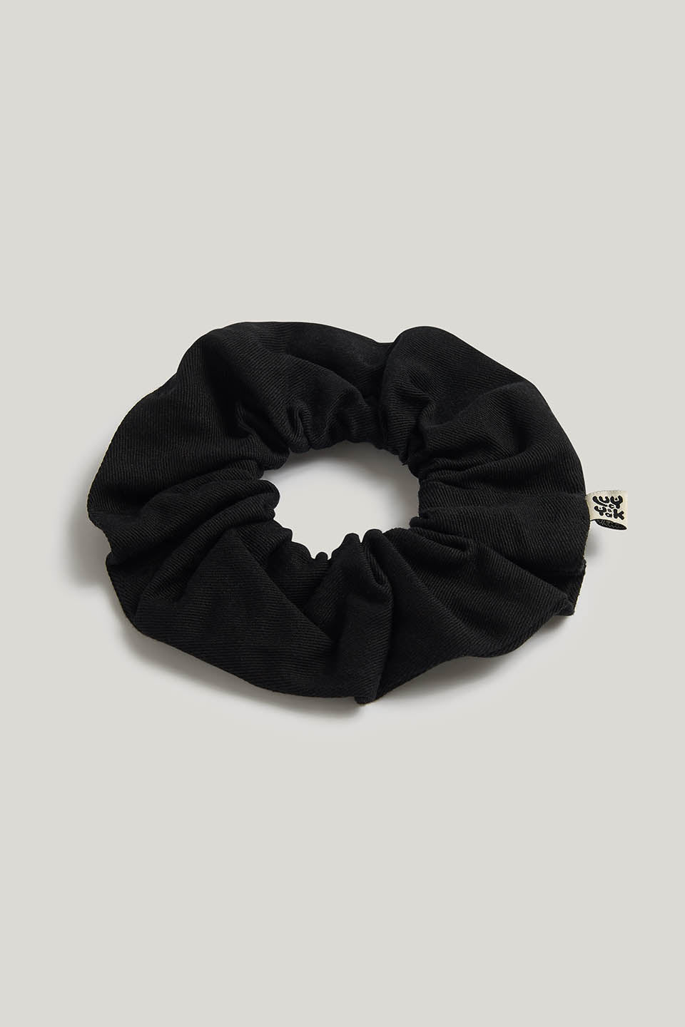 Mimmi - Oversized Scrunchie Organic Cotton in Black