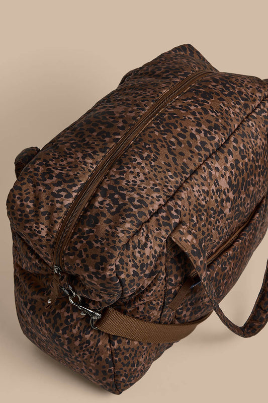 Polina - Weekend Bag Recycled Polyester in Animal