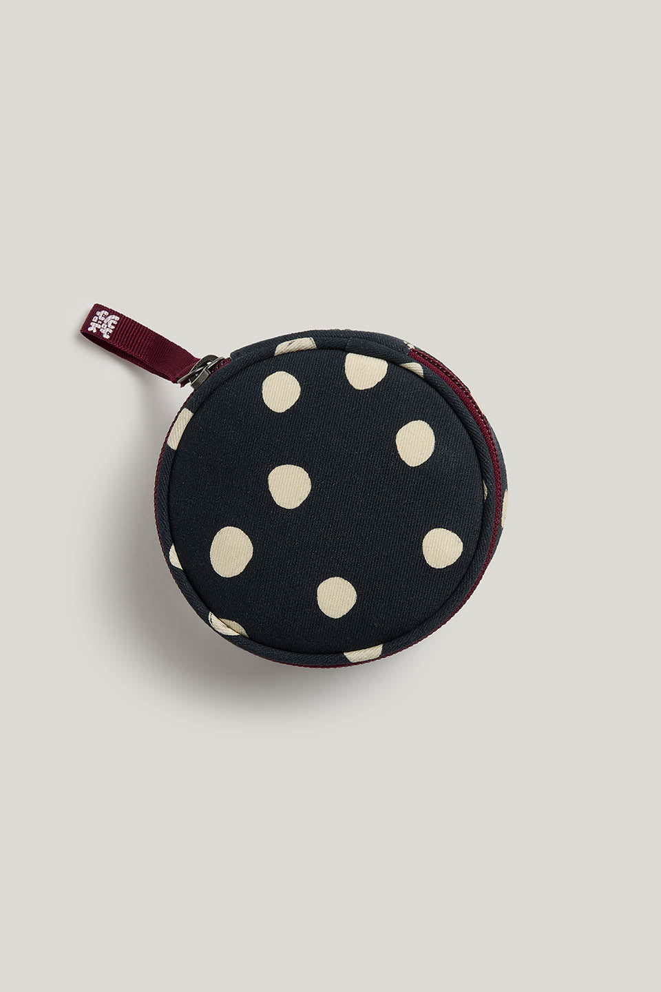 Rouen - Jewellery Case Organic Cotton in Polka Dot