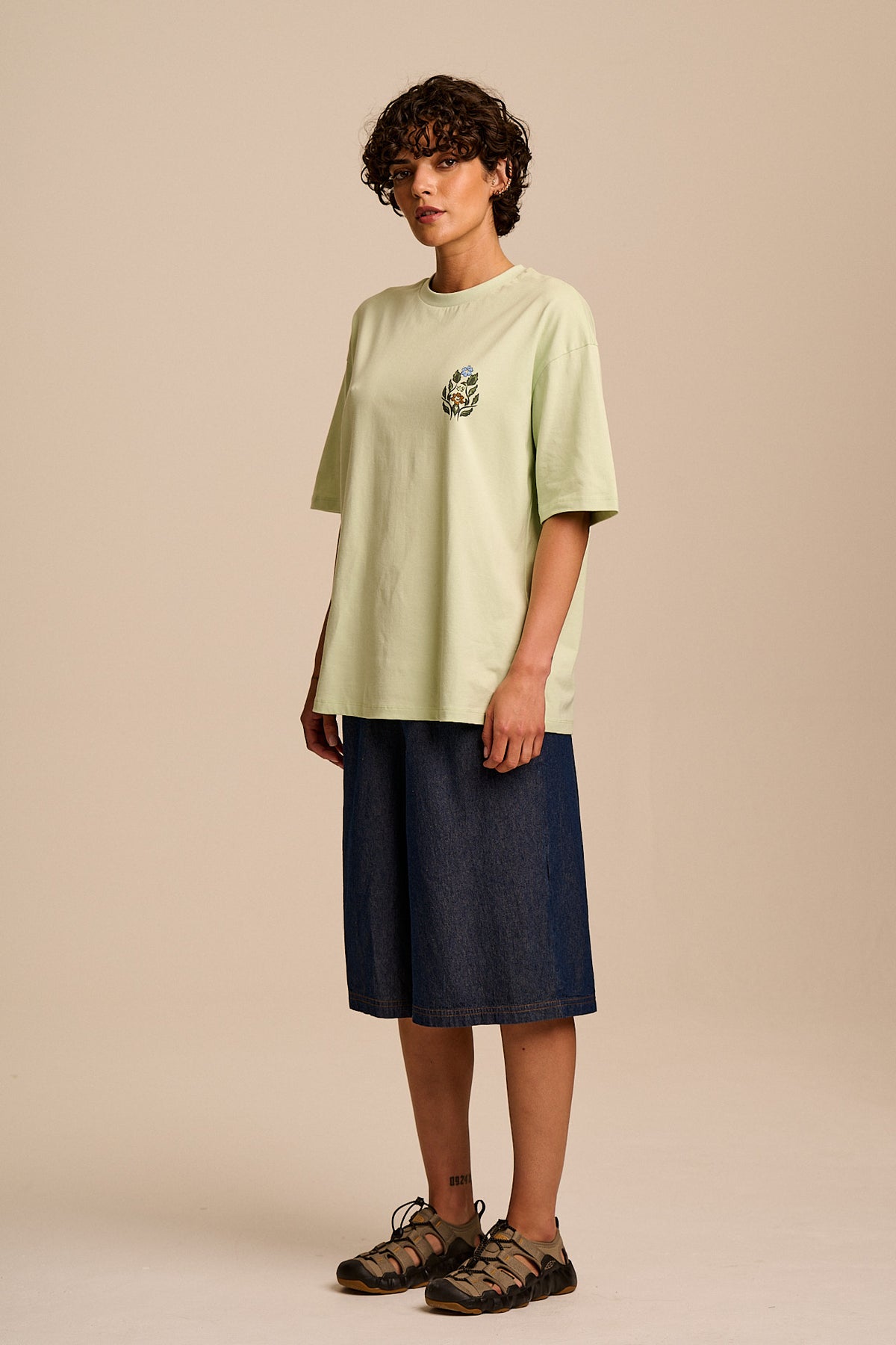 Benny - Oversized T-Shirt Organic Cotton in Marrakech Floral Print