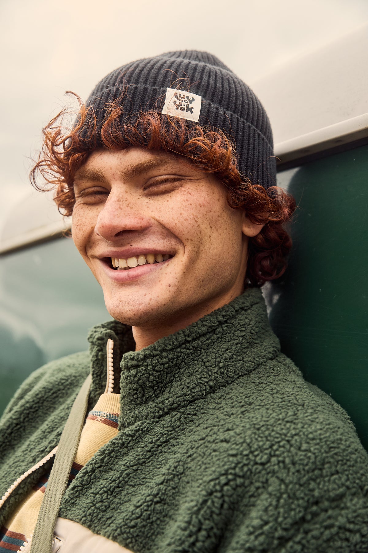 Luca - Beanie Organic Cotton in Black