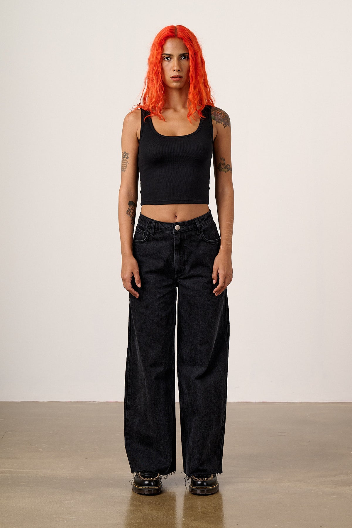 Eden - Vest Organic Cotton in Black