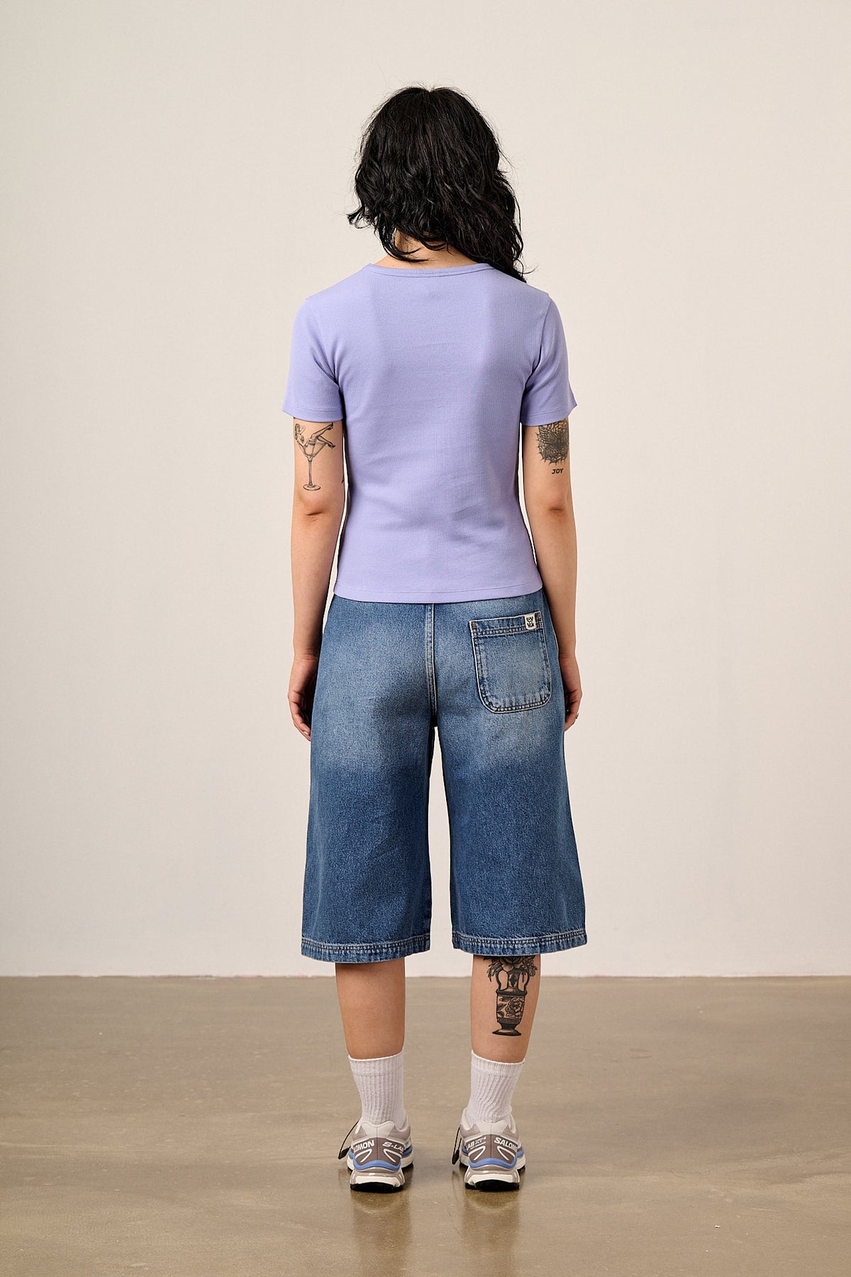 Gracie - T-Shirt Organic Cotton in Lilac