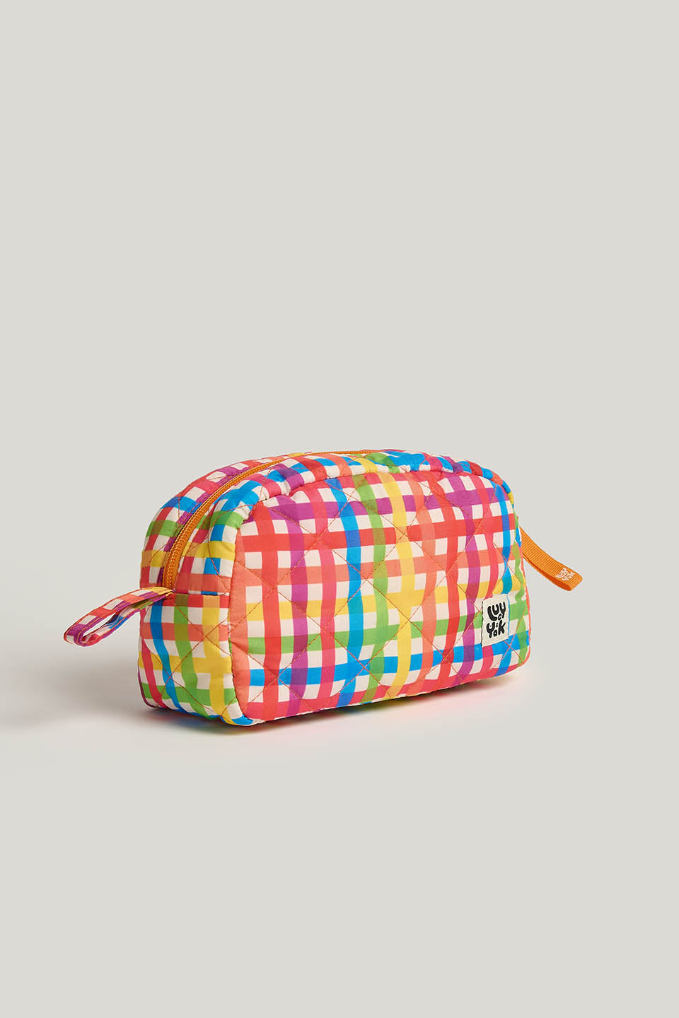Malina - Washbag - Recycled Polyester in Multi Rainbow