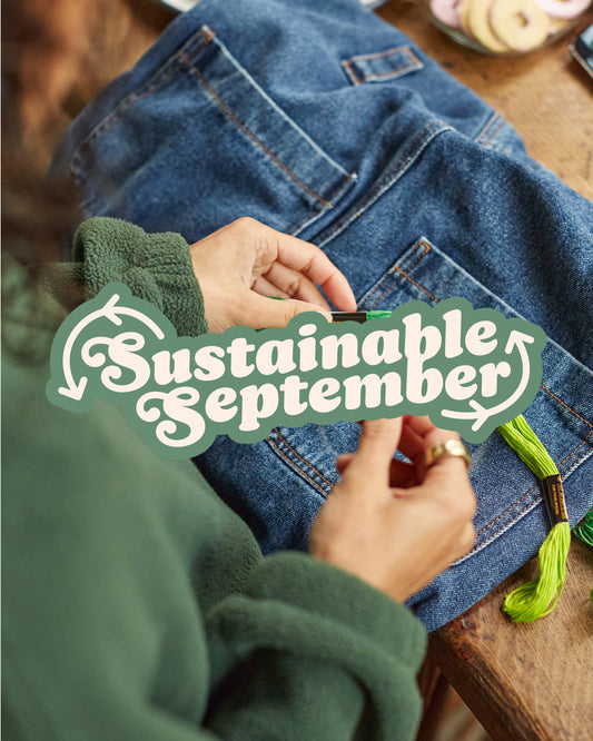 Sustainable September: Virtual Sashiko Workshop