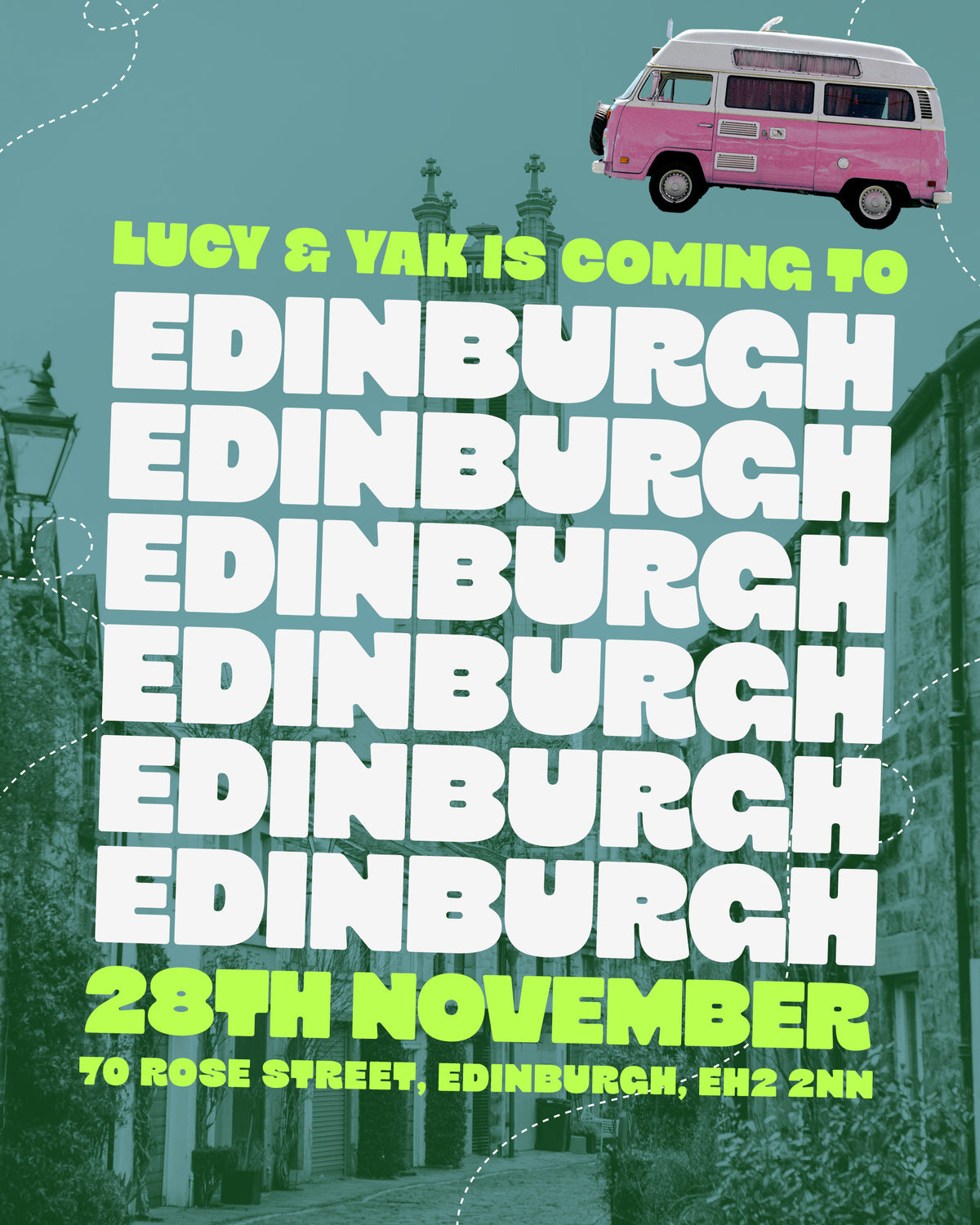 Lucy & Yak Edinburgh Launch Party!