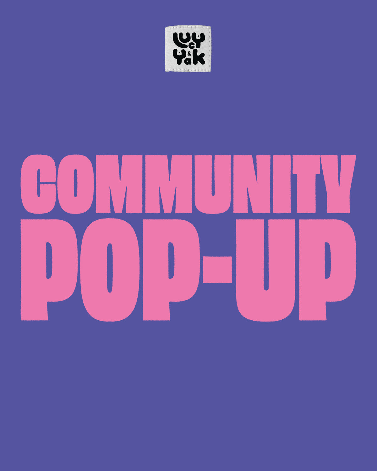 Art in the Aisles: Lucy & Yak Gunwharf Quays x This New Ground