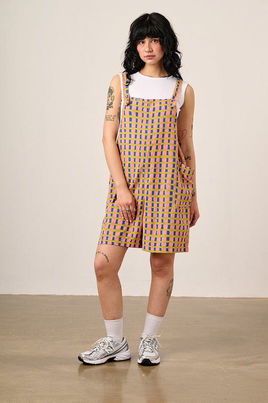 Alya - Relaxed Fit Dungaree Shorts ECOVERO Viscose Blend in Summer Edit Check