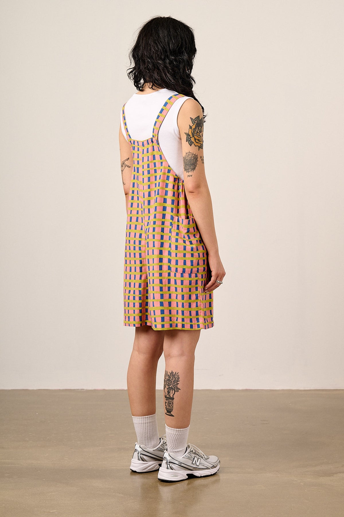 Alya - Relaxed Fit Dungaree Shorts ECOVERO Viscose Blend in Summer Edit Check