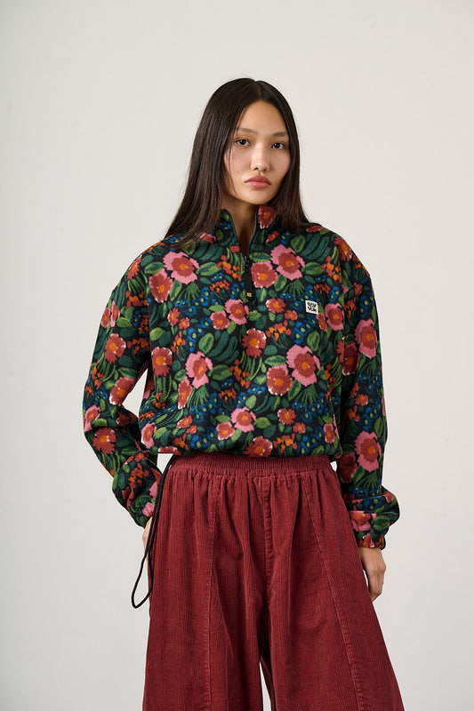Blake - Cropped Polar Fleece in Marisa