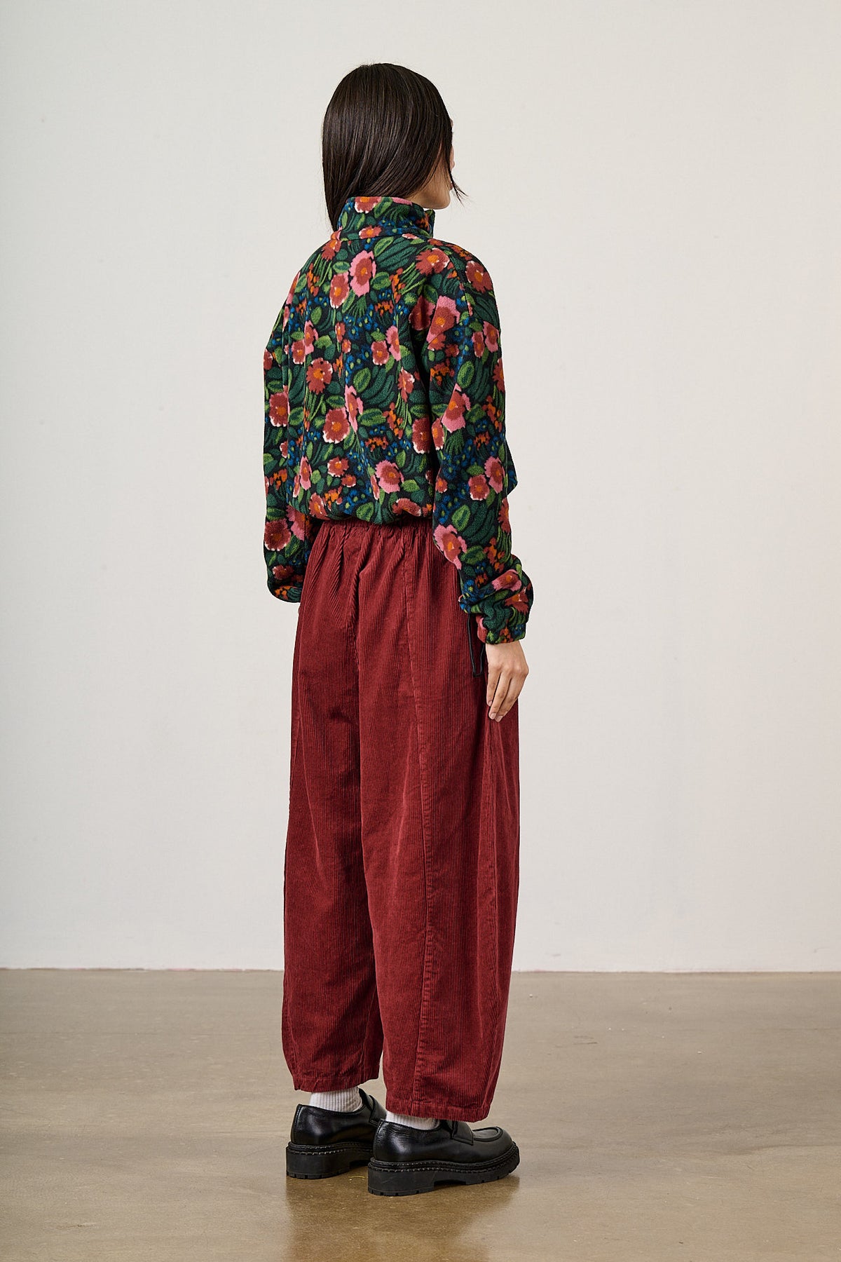 Blake - Cropped Polar Fleece in Marisa