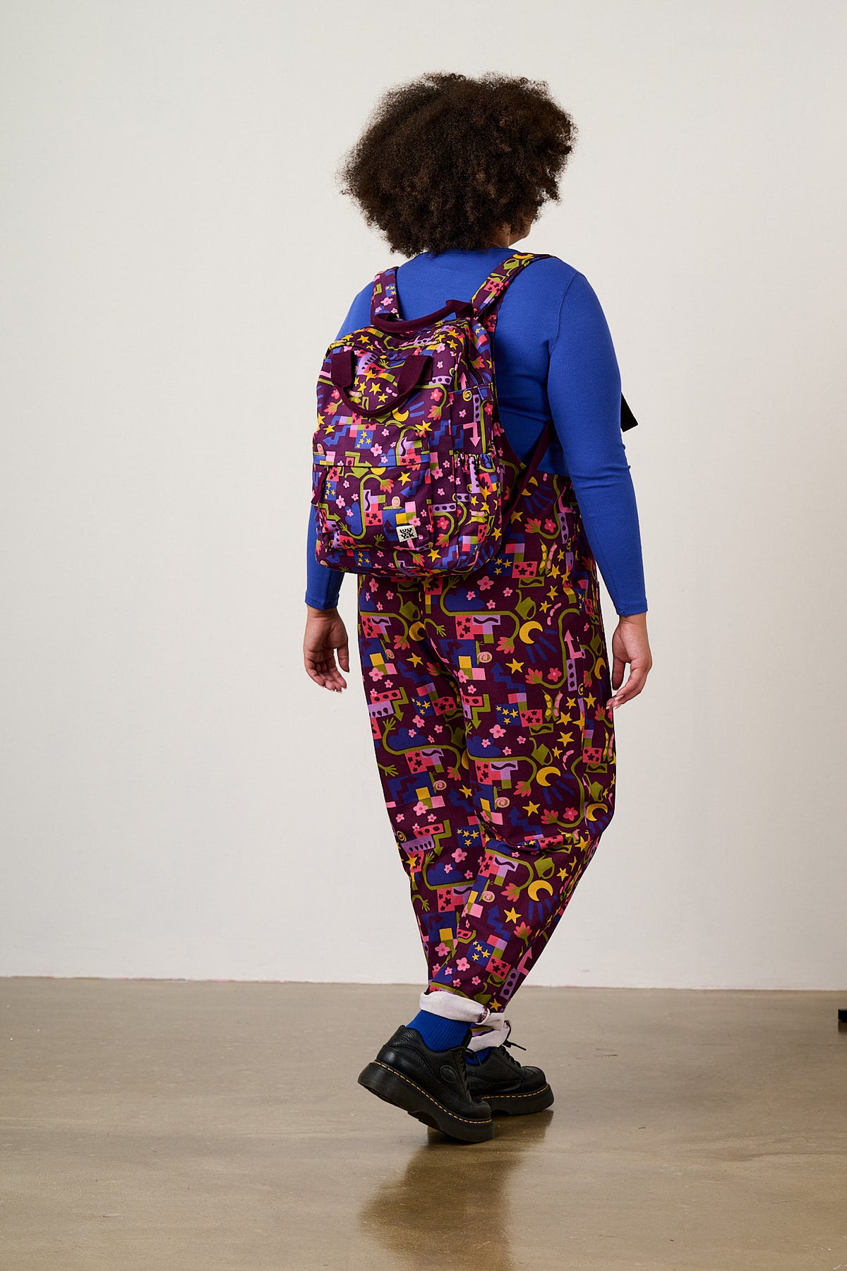 Colby - Backpack Organic Cotton in Pin It Polly & Yak