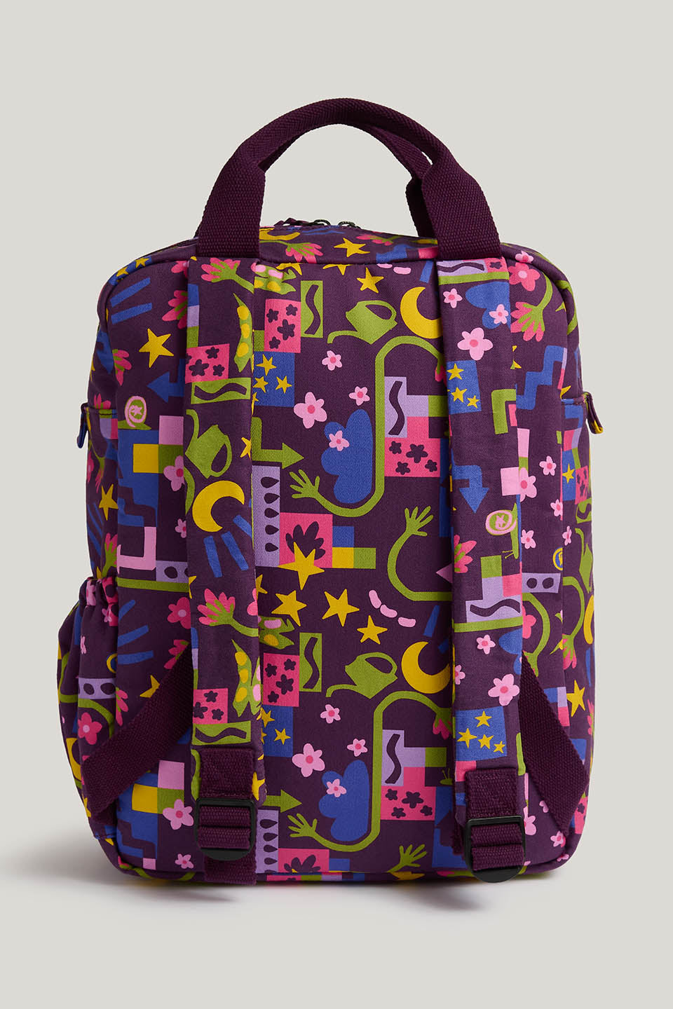 Colby - Backpack Organic Cotton in Pin It Polly & Yak