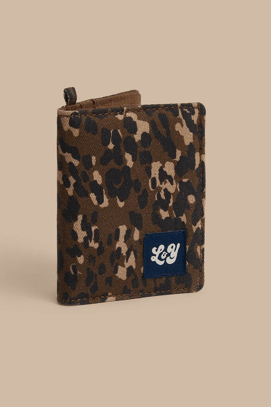 Emmerson - Card Holder Organic Cotton in Animal