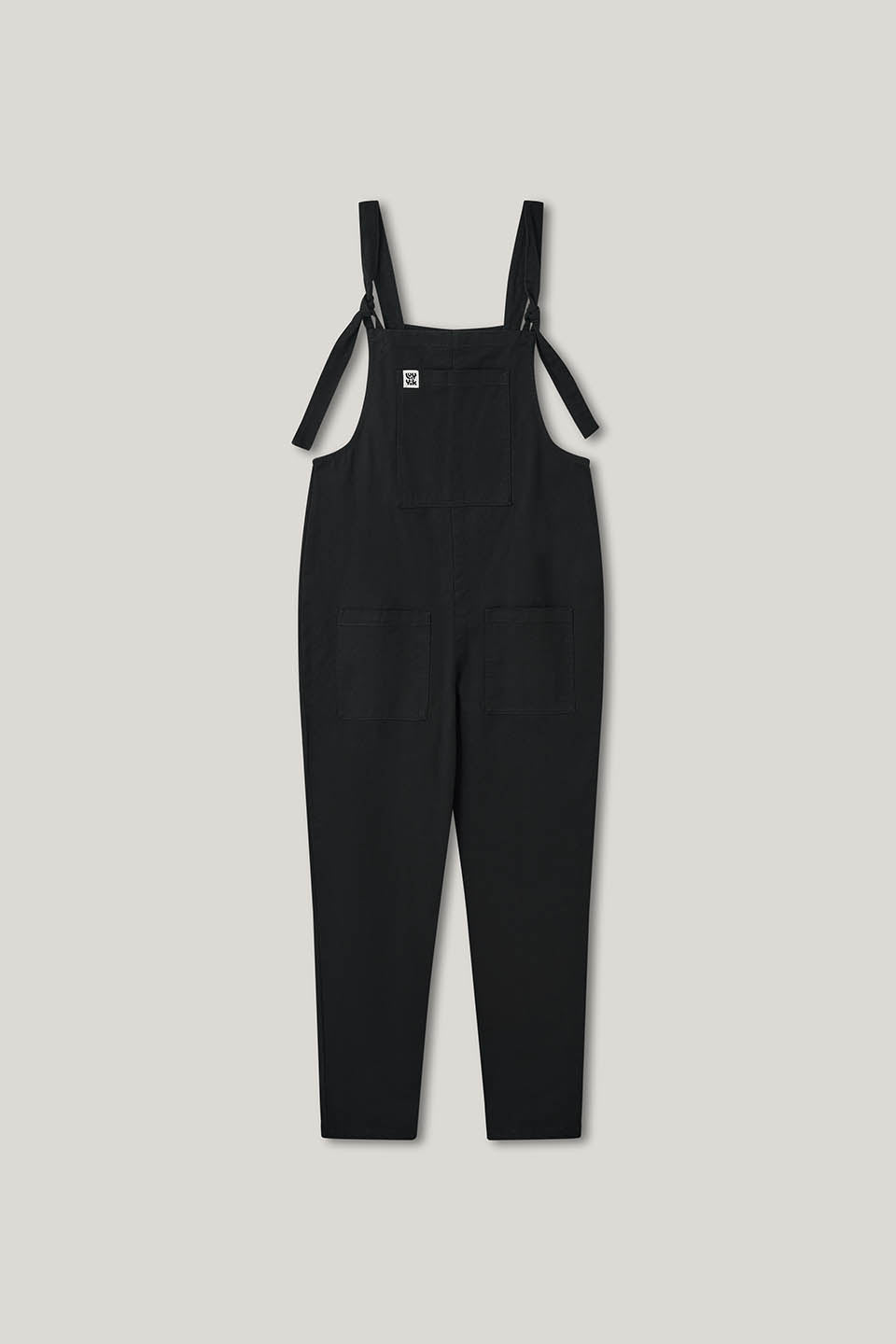 Original - Straight Leg Dungarees Organic Cotton in Black