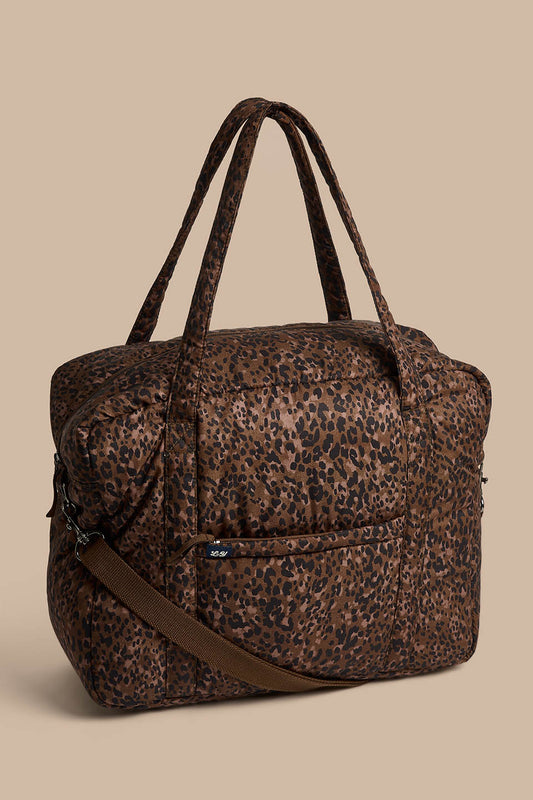 Polina - Weekend Bag Recycled Polyester in Animal