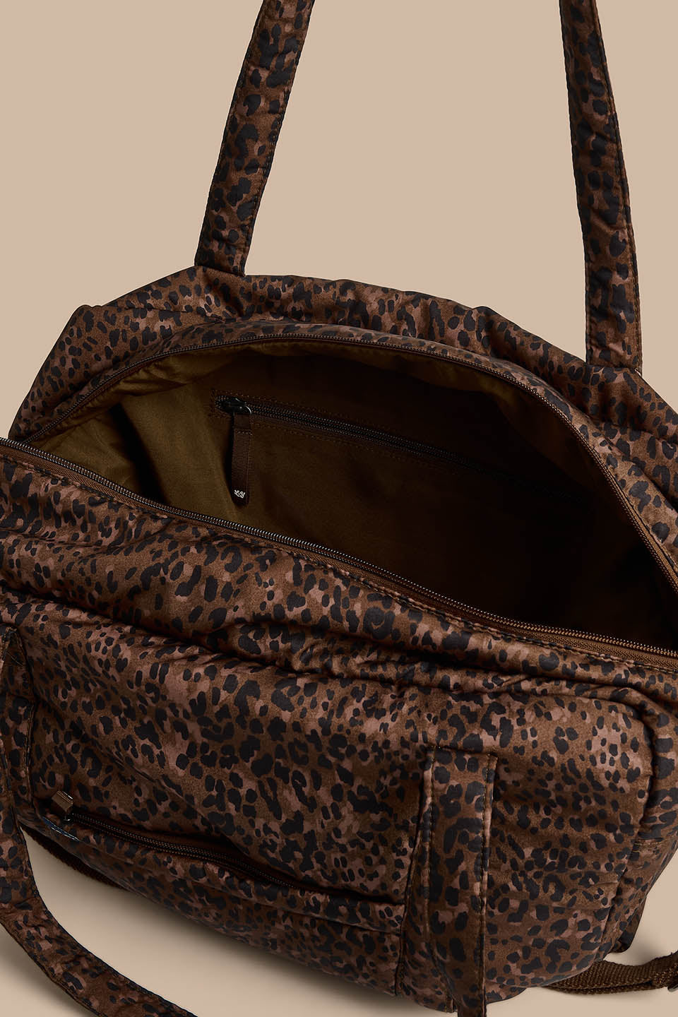 Polina - Weekend Bag Recycled Polyester in Animal