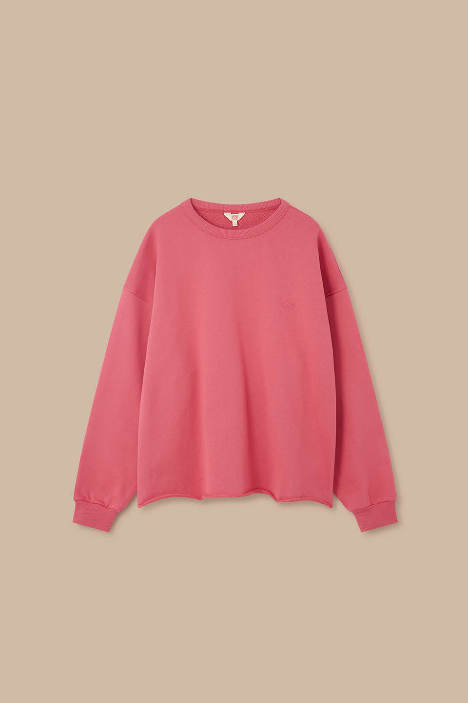 Ravi - Heavyweight Sweatshirt Organic Cotton in Rose