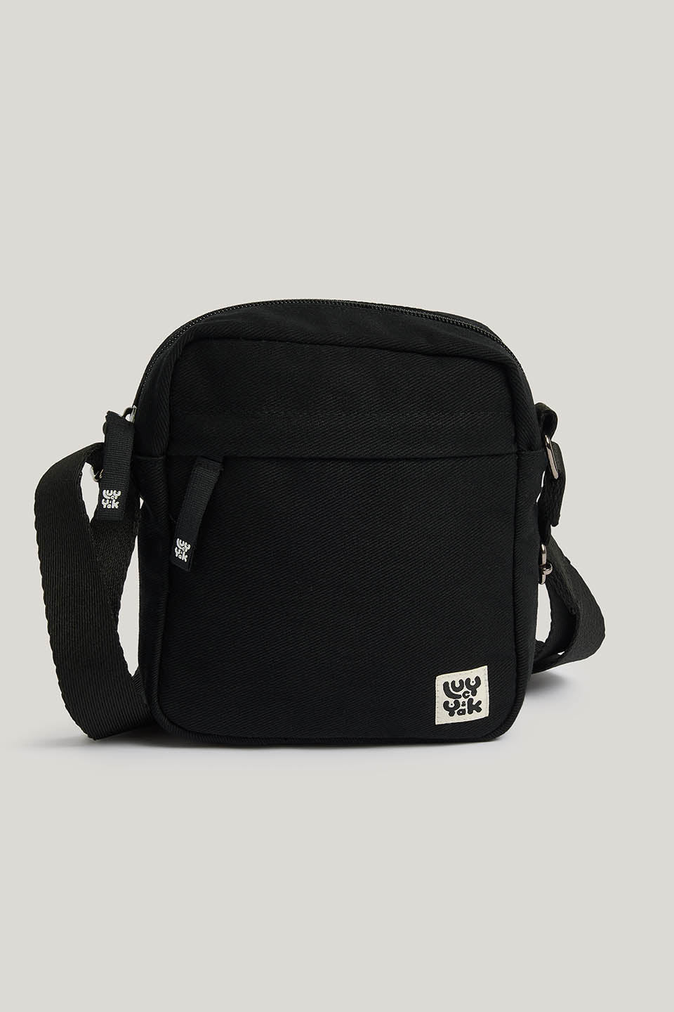 Roxton - Crossbody Bag Organic Cotton in Black