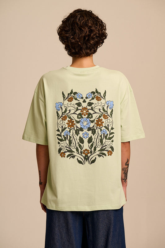 Benny - Oversized T-Shirt Organic Cotton in Marrakech Floral Print