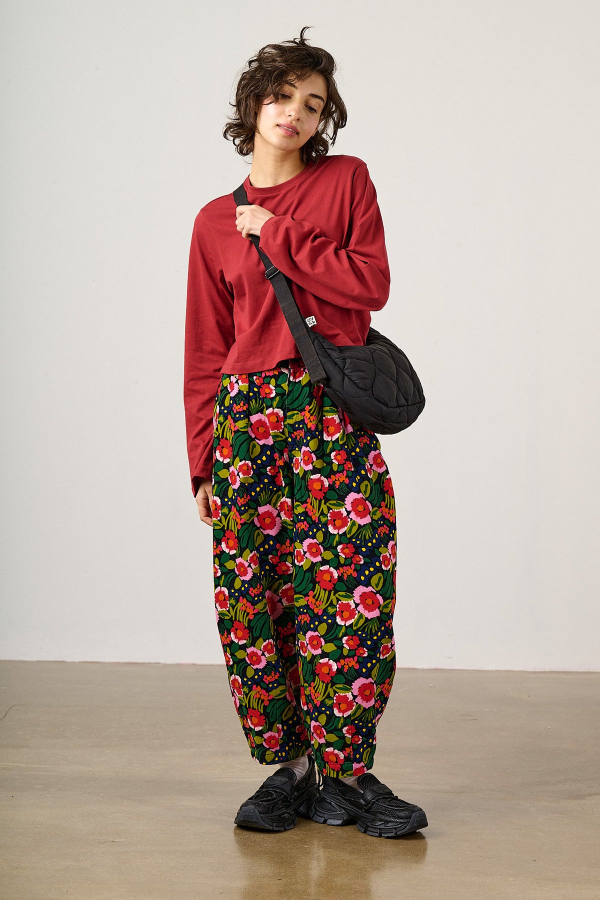Bryony - Crossbody Bag Recycled Polyester in Black