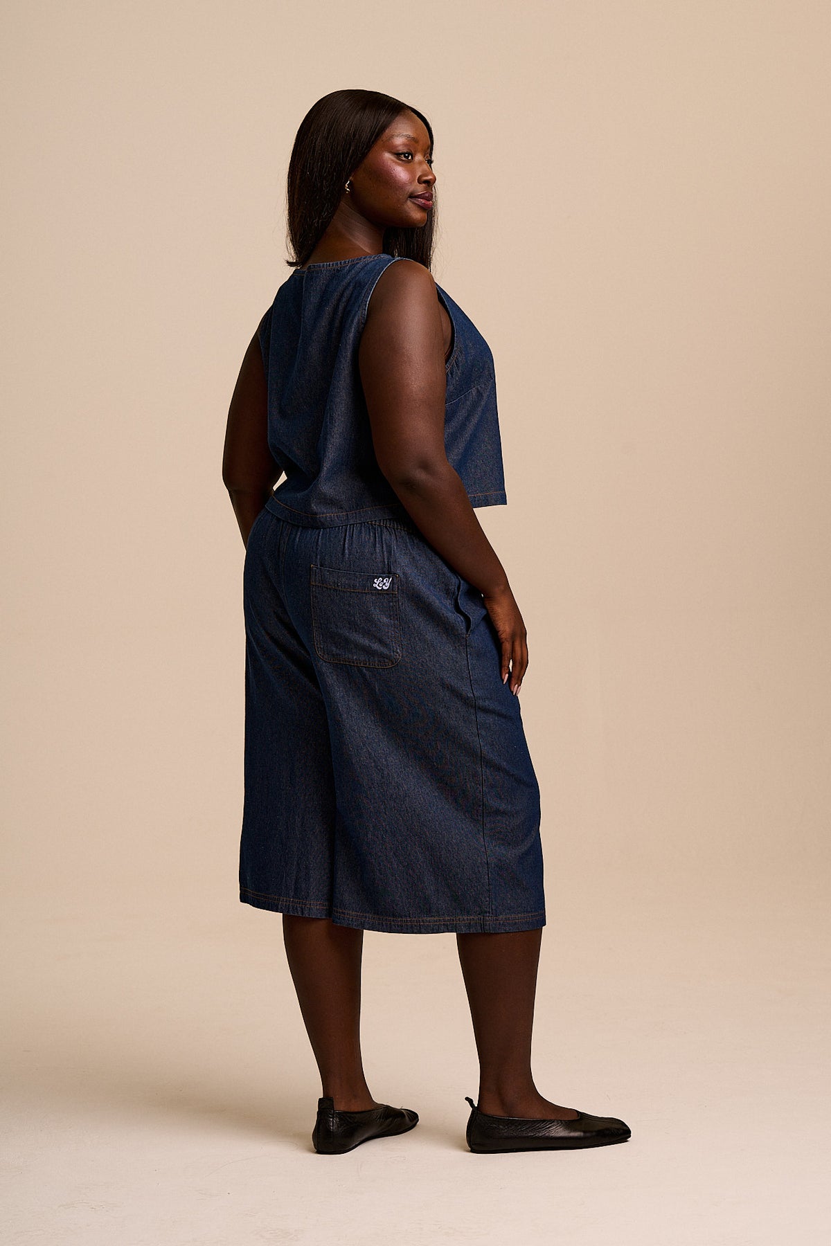 Carlos - Shorts Organic Cotton in Indigo Blue