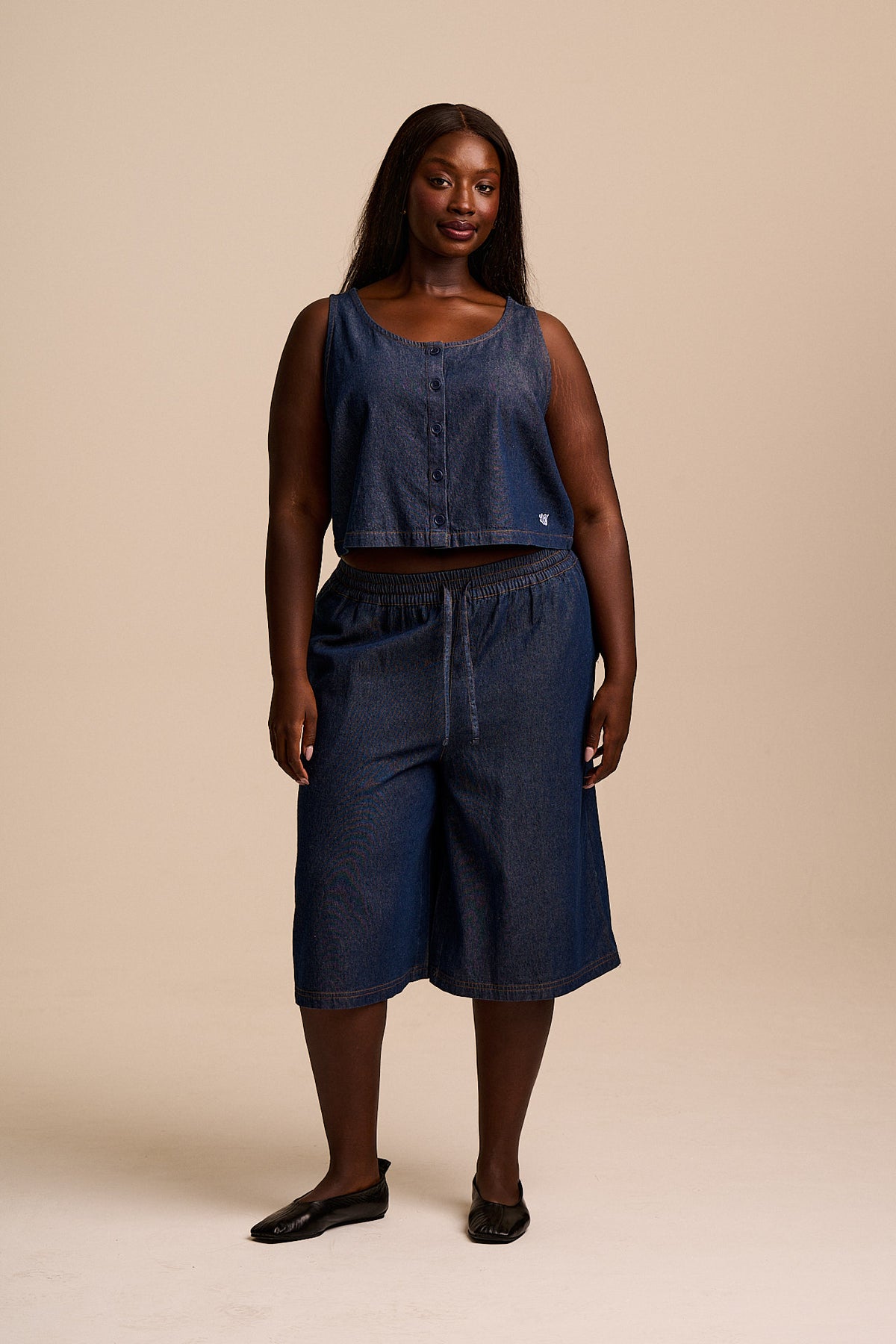 Carlos - Shorts Organic Cotton in Indigo Blue