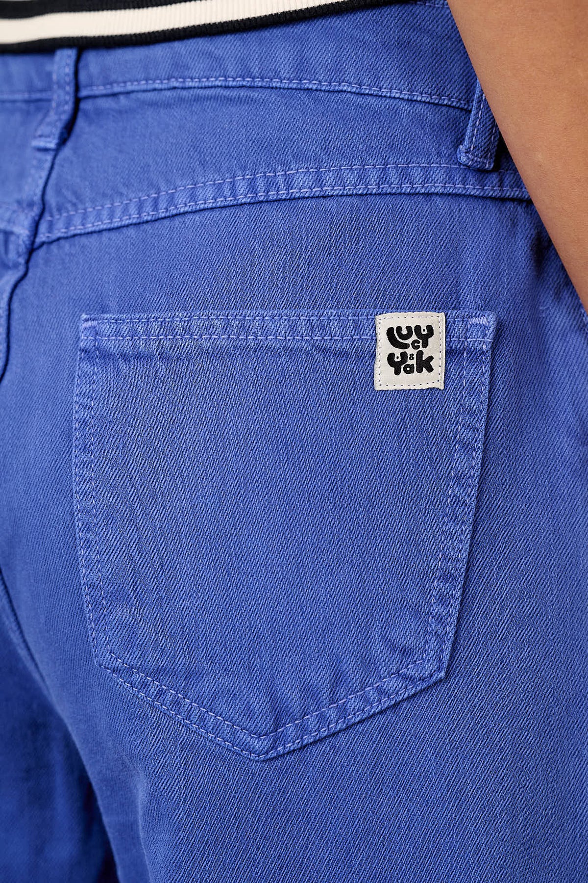 Carter - Wide Leg Jeans Organic Cotton in Dazzling Blue Wash