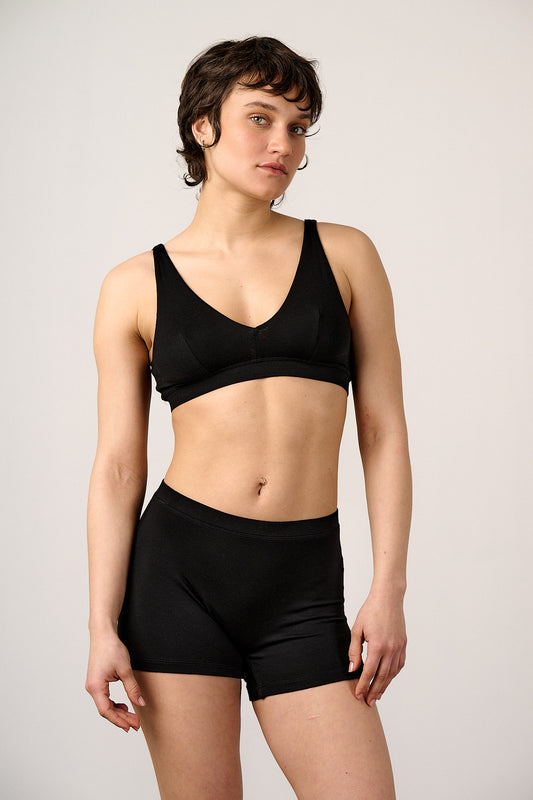 Kit - Boxer Shorts Viscose in Black