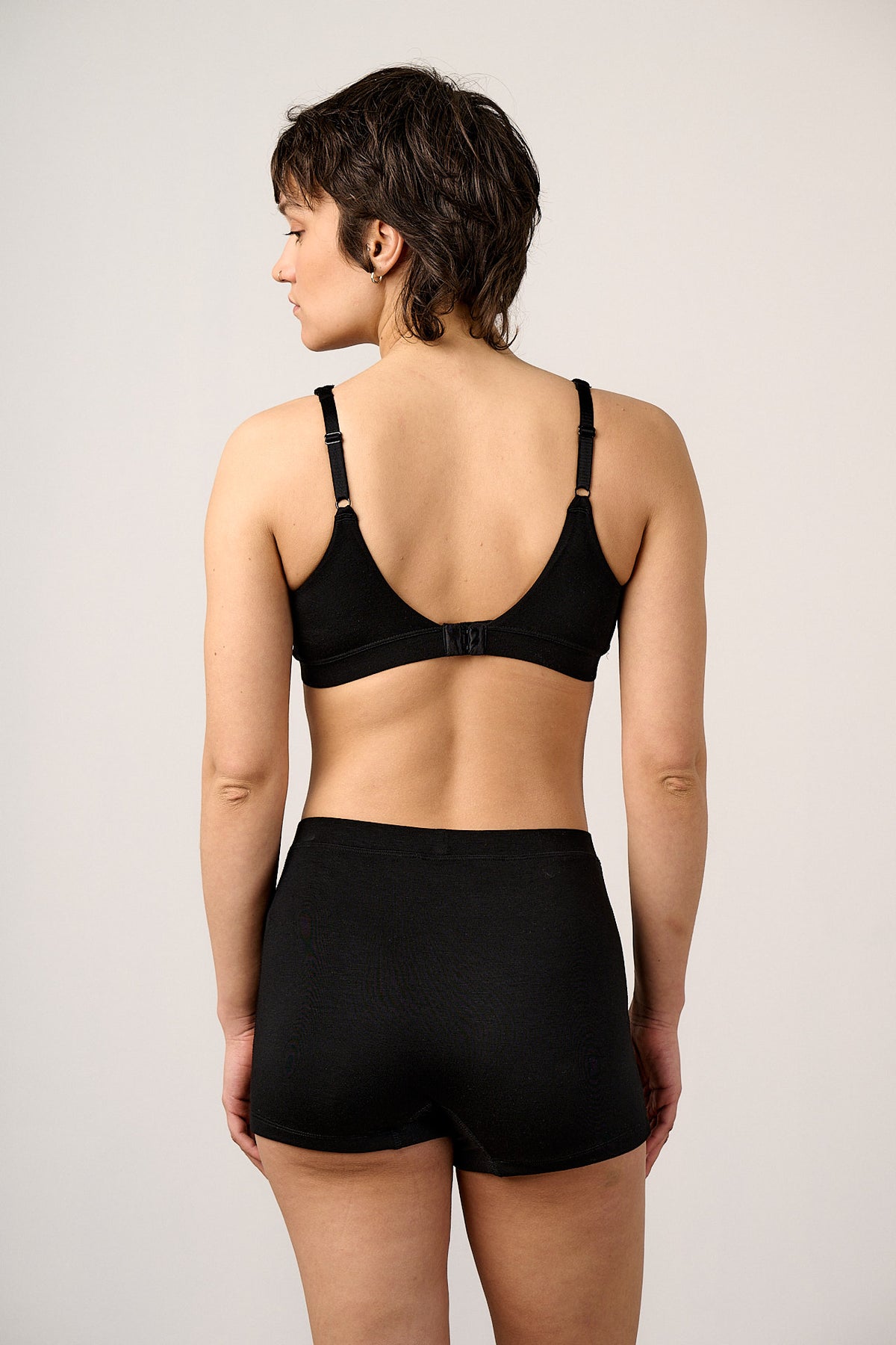 Kit - Boxer Shorts Viscose in Black