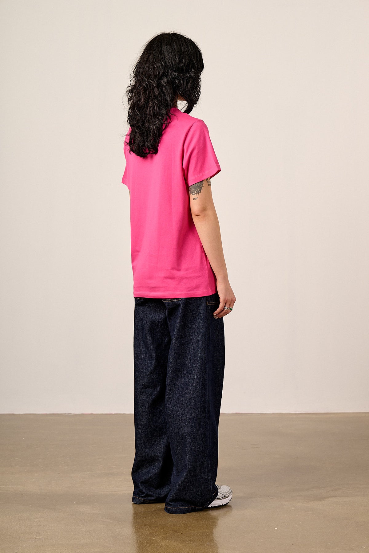Denver - T-Shirt Organic Cotton in Beetroot Pink