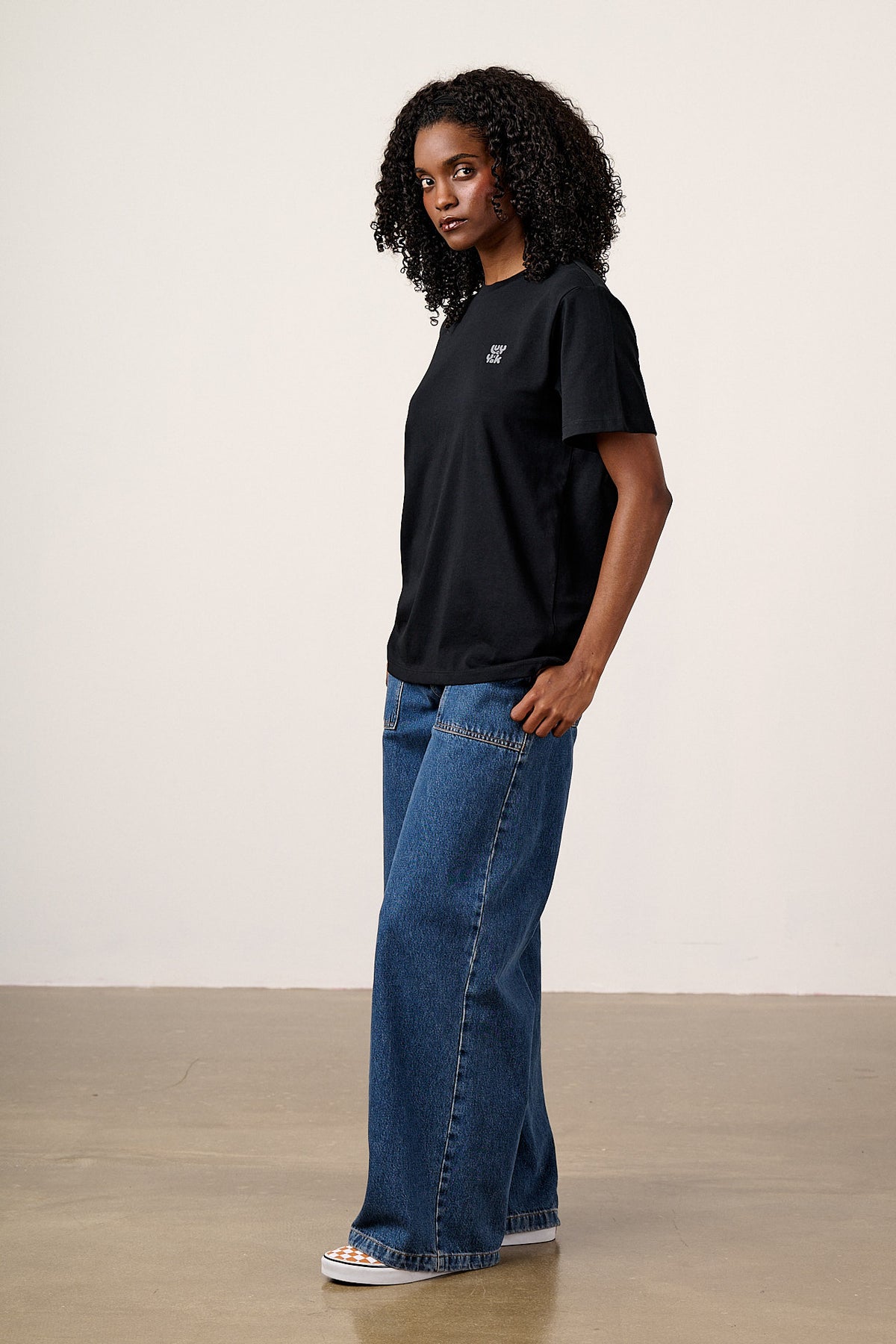 Denver - T-Shirt Organic Cotton in Black