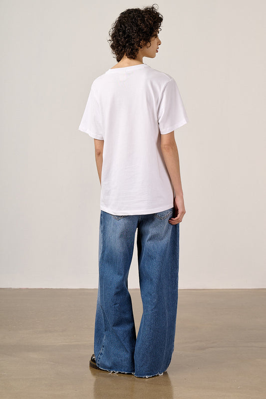Denver - T-Shirt Organic Cotton in White