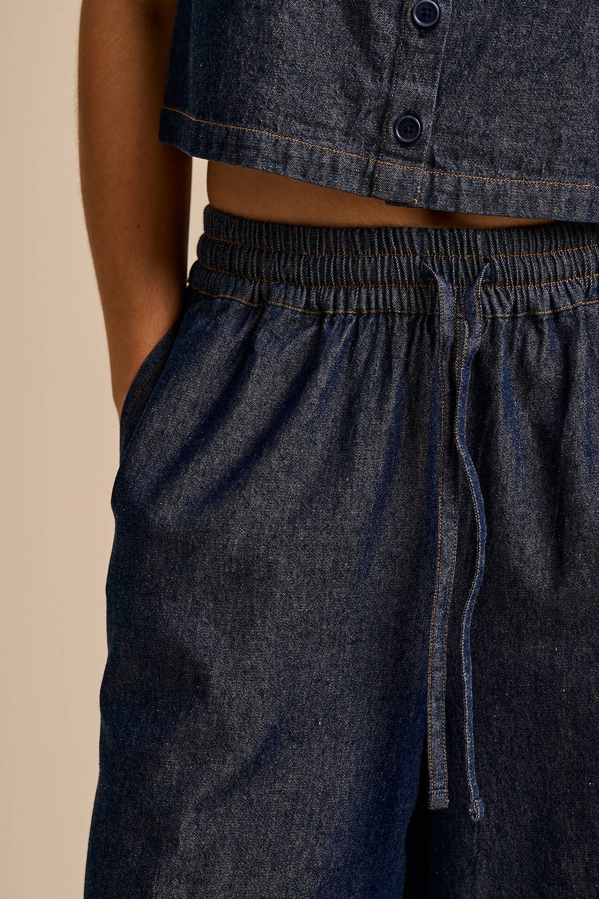 Carlos - Shorts Organic Cotton in Indigo Blue