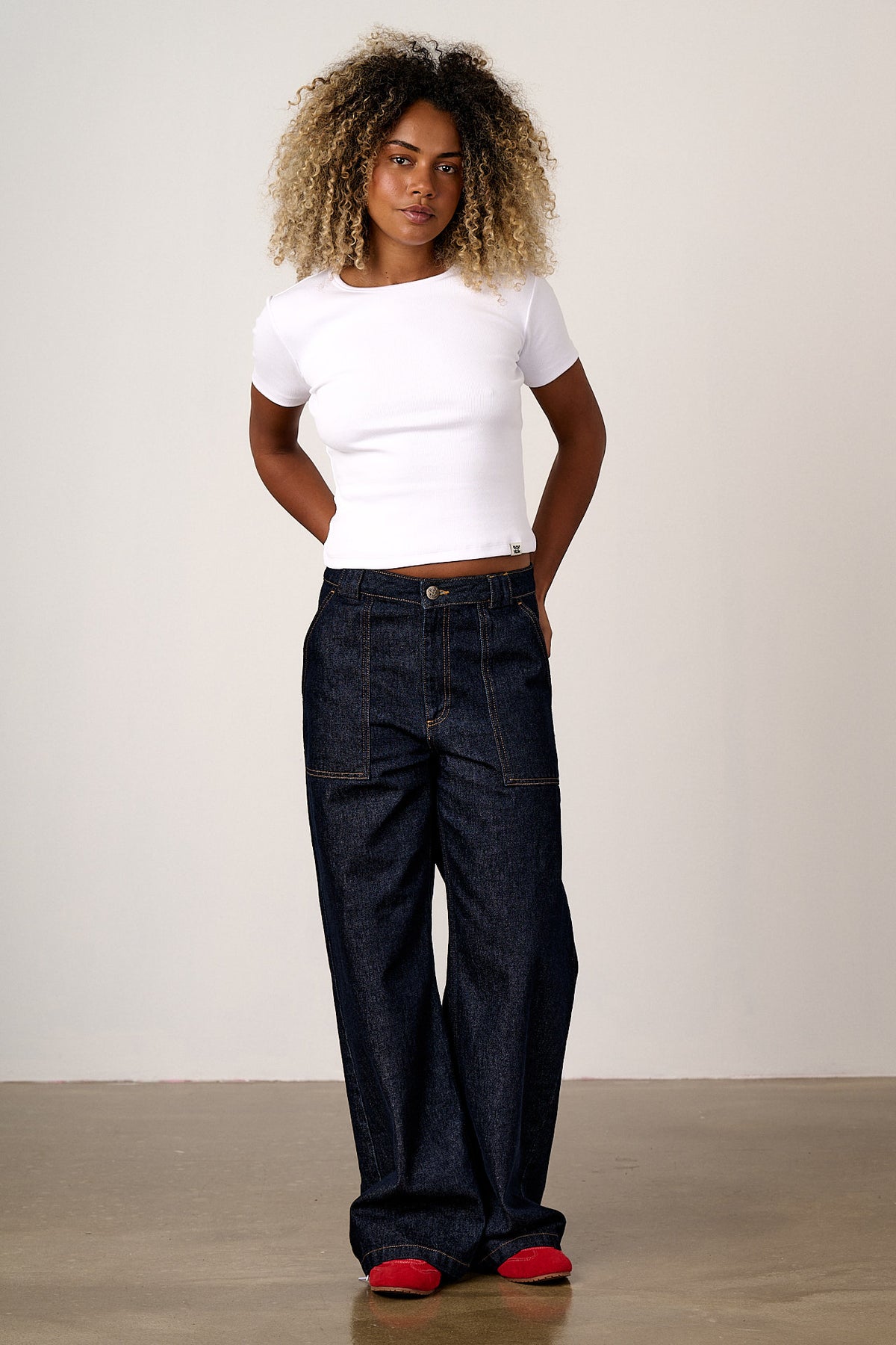 Gracie - T-Shirt Organic Cotton in White