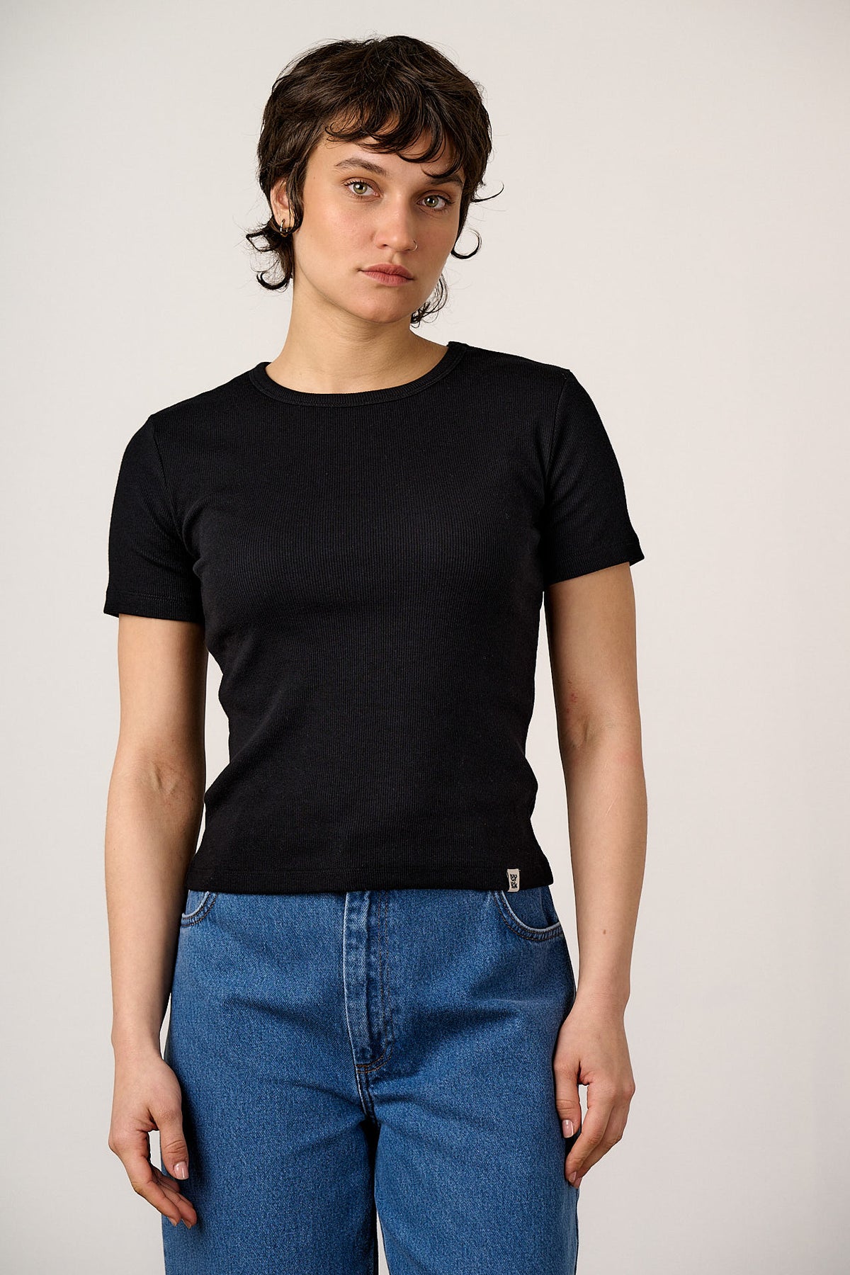 Gracie - T-Shirt Organic Cotton in Black