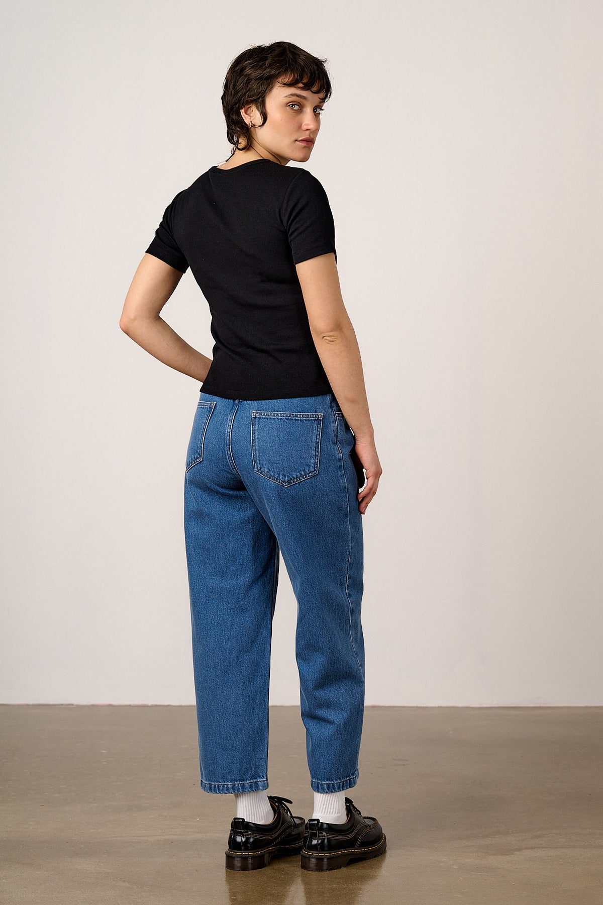Gracie - T-Shirt Organic Cotton in Black