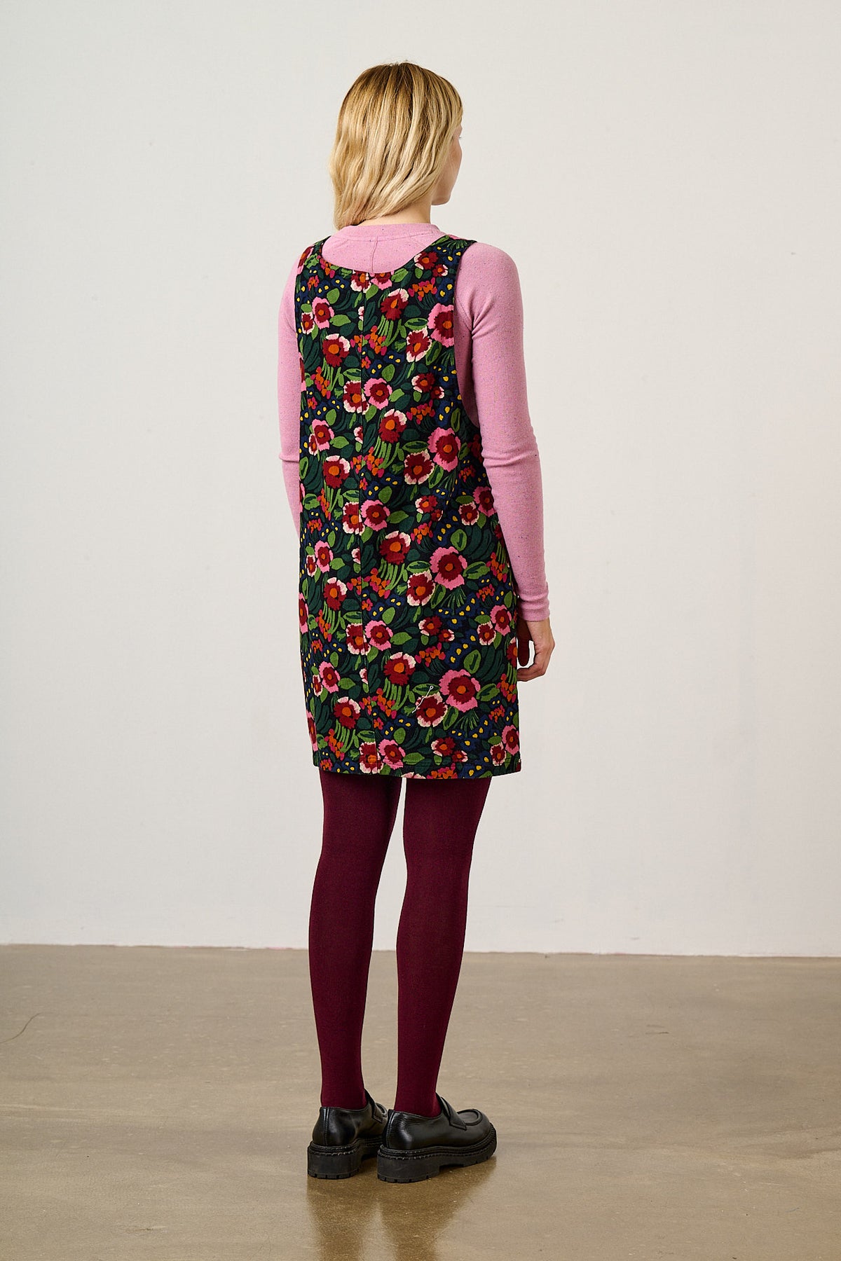 Layla - Organic Cotton Twill Dress in Marisa