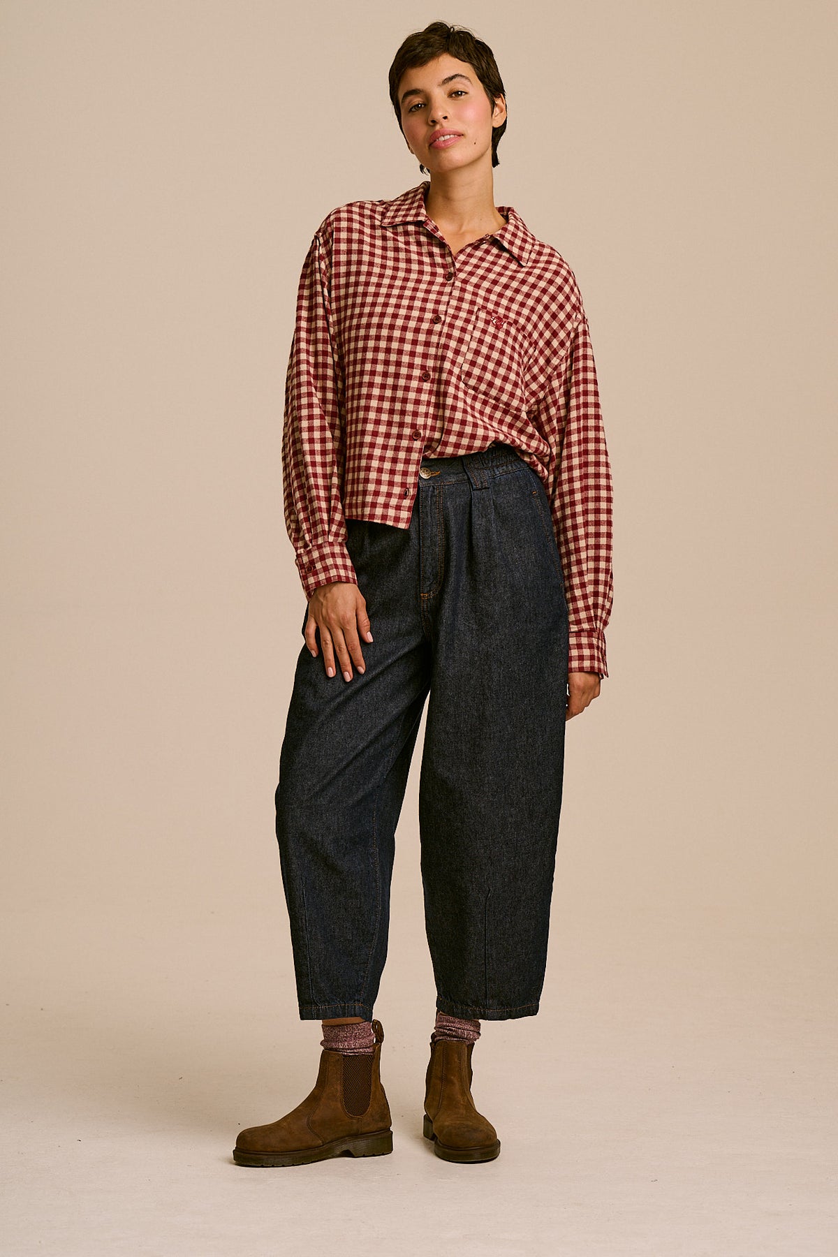 Ashby - Organic Denim Trouser in Indigo