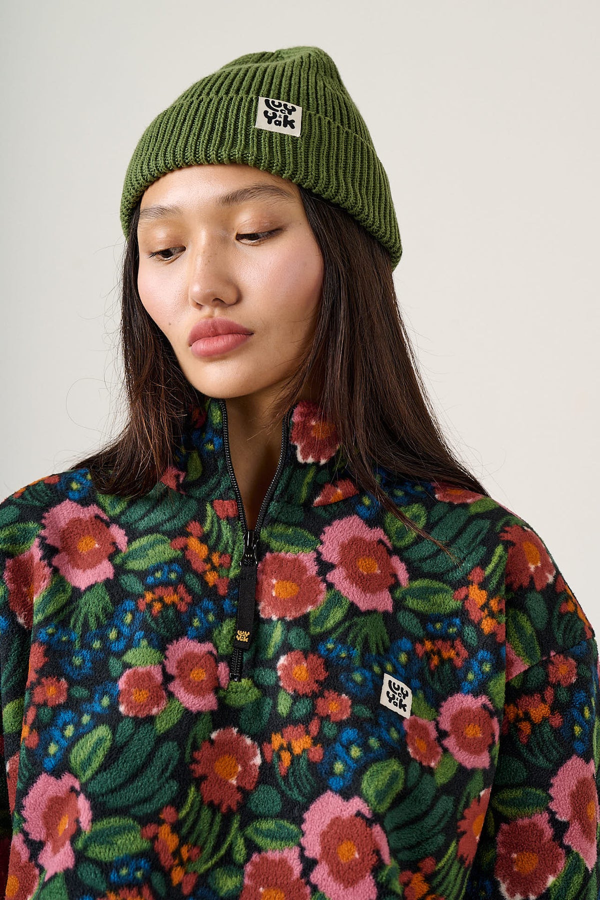 Luca - Beanie Organic Cotton in Green