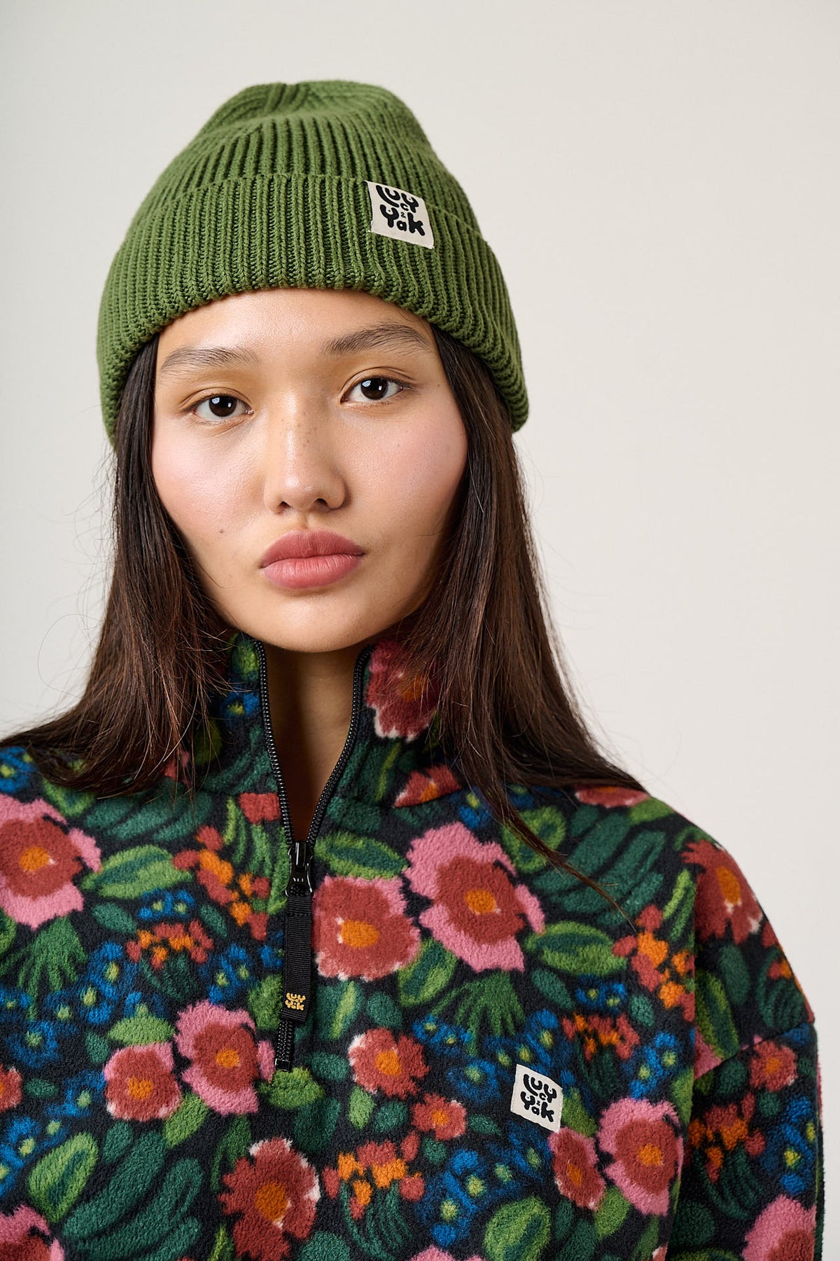 Luca - Beanie Organic Cotton in Green