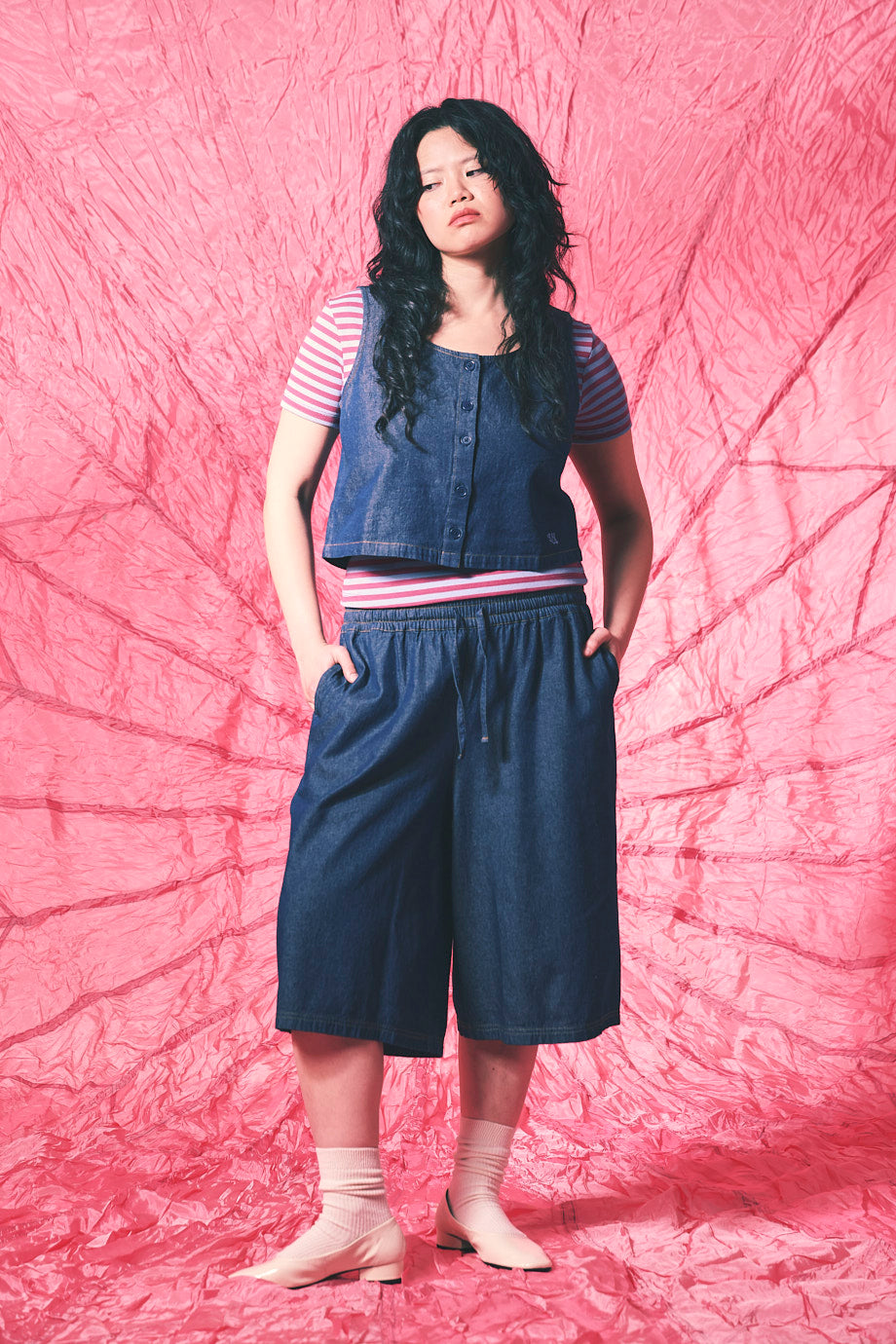 Carlos - Shorts Organic Cotton in Indigo Blue