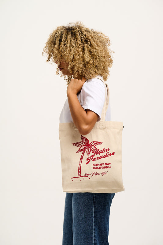 Felix - Tote Bag Organic Cotton Twill in Palm Paradise Print