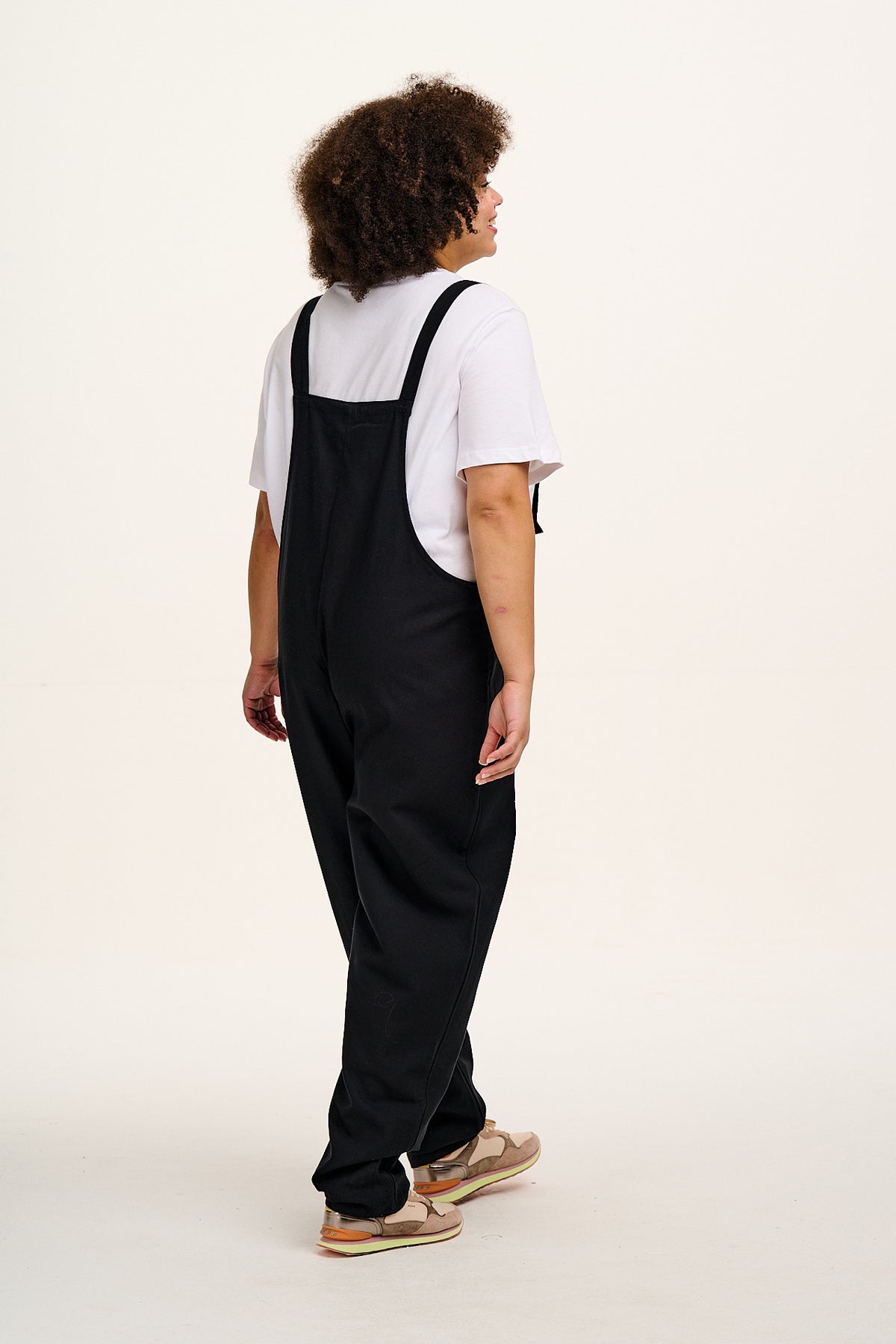 Original - Straight Leg Dungarees Organic Cotton in Black