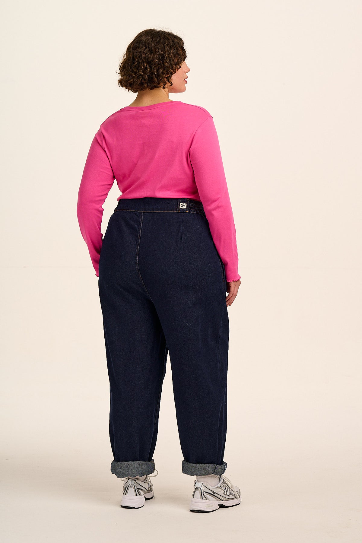 Addison - High Waist Jeans Organic Cotton Denim in Indigo