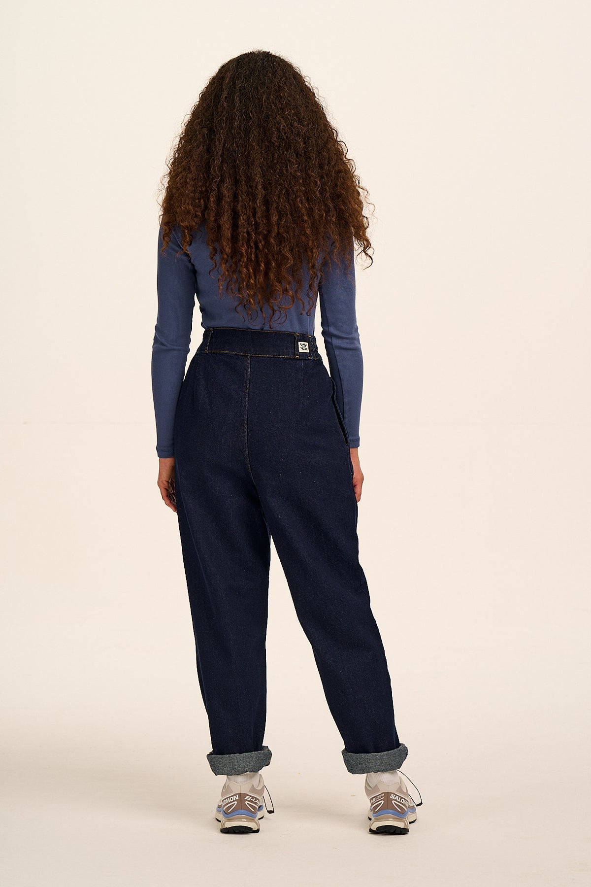 Addison - High Waist Jeans Organic Cotton Denim in Indigo