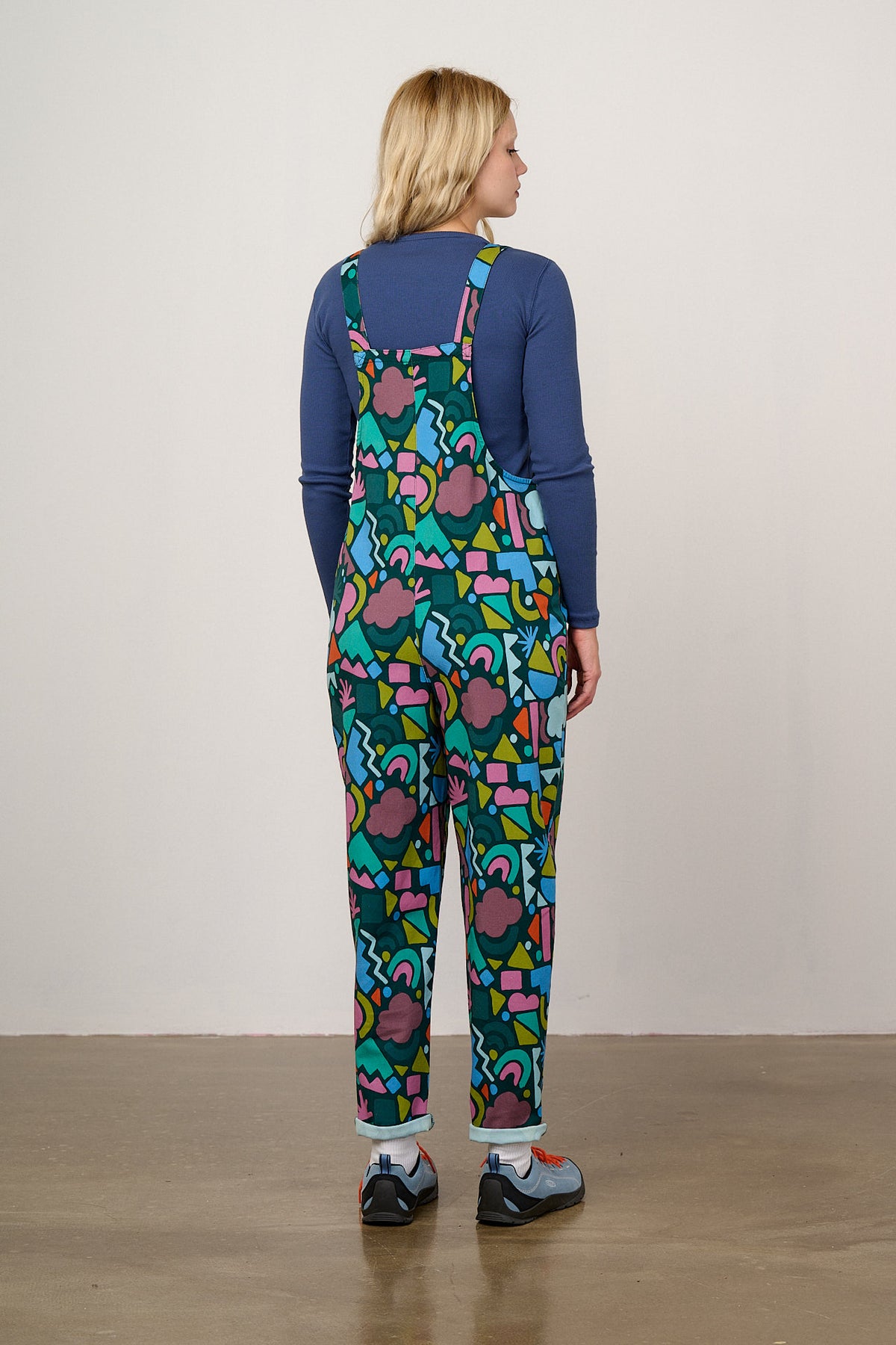 Original - Straight Leg Dungarees Organic Cotton in Bold Shapes
