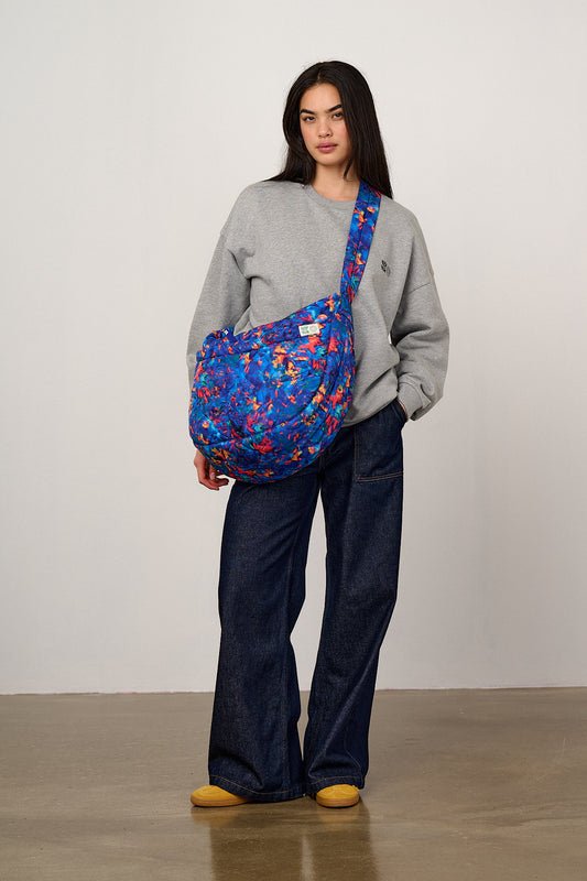 L.E. Laval - Weekend Bag Recycled Polyester in Digital Blur Natural History Museum & Yak