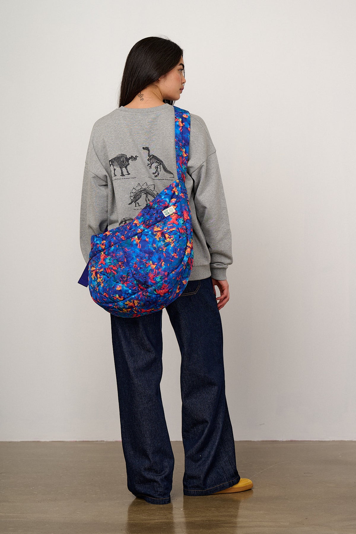 L.E. Laval - Weekend Bag Recycled Polyester in Digital Blur Natural History Museum & Yak