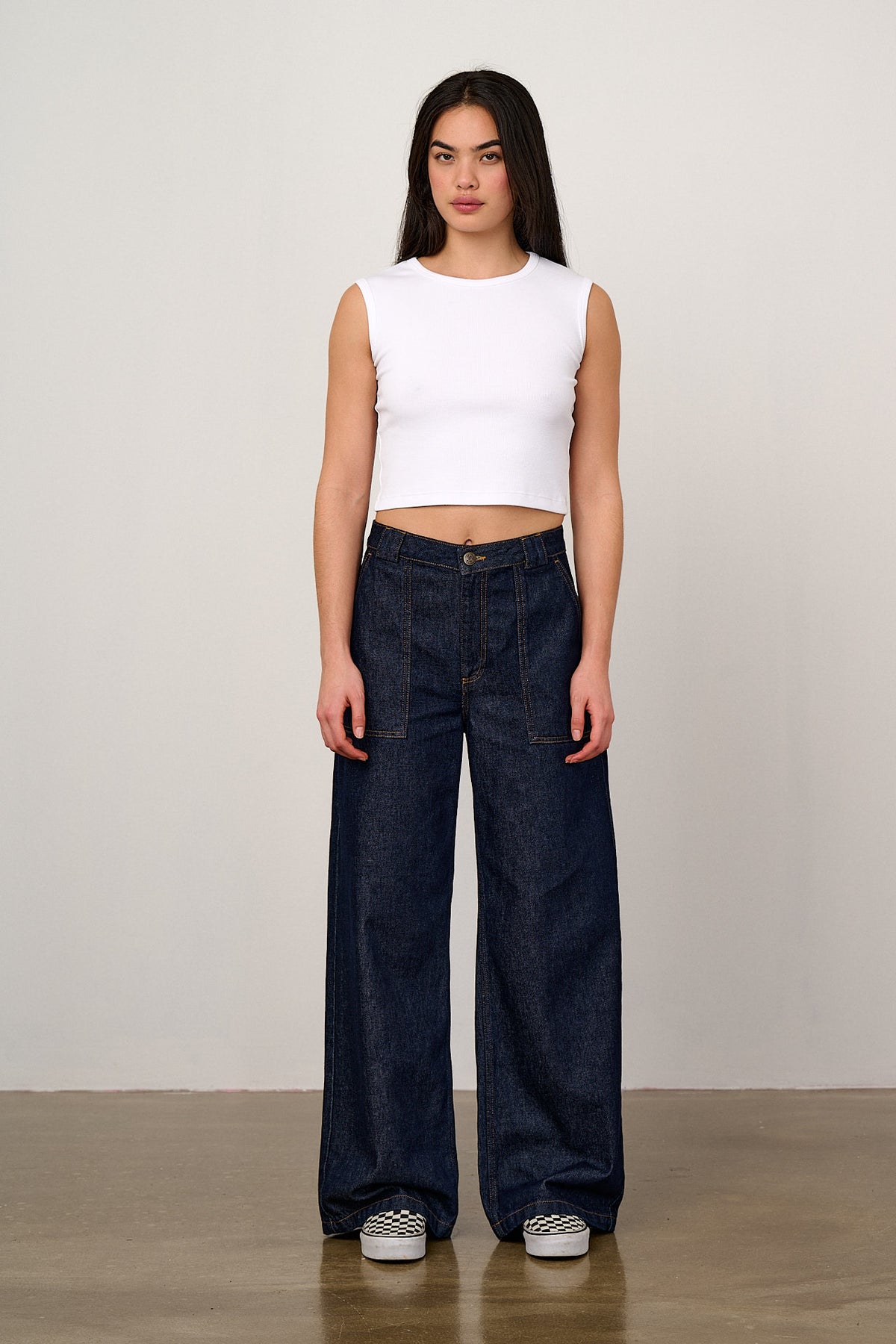Rue - Tank Top Organic Cotton in White